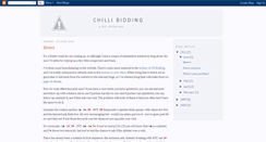 Desktop Screenshot of chillibidding.blogspot.com