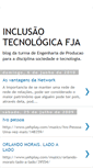 Mobile Screenshot of inclusaotecnologicafja.blogspot.com