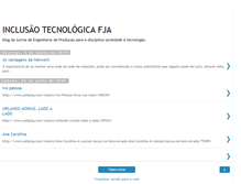 Tablet Screenshot of inclusaotecnologicafja.blogspot.com