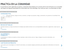 Tablet Screenshot of practicaenlacomunidad.blogspot.com