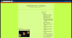 Desktop Screenshot of keronsangworld.blogspot.com