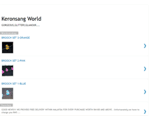 Tablet Screenshot of keronsangworld.blogspot.com