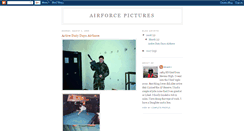 Desktop Screenshot of airforcepictures.blogspot.com