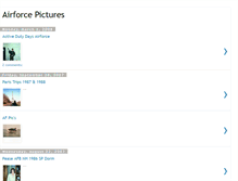 Tablet Screenshot of airforcepictures.blogspot.com