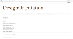 Desktop Screenshot of designorientation.blogspot.com