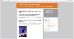 Desktop Screenshot of nathalieplaisance.blogspot.com