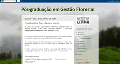 Desktop Screenshot of gestaoflorestal.blogspot.com