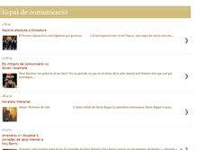 Tablet Screenshot of espaidecomunicacio.blogspot.com
