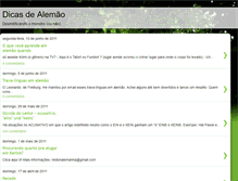 Tablet Screenshot of dicasdealemao.blogspot.com