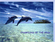 Tablet Screenshot of championsoftheseas.blogspot.com