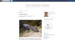 Desktop Screenshot of justvisitingflorida.blogspot.com