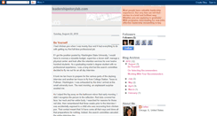Desktop Screenshot of leadershipstorylab.blogspot.com
