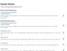 Tablet Screenshot of kuliah-online.blogspot.com