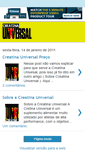Mobile Screenshot of creatinauniversalpreco.blogspot.com