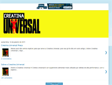 Tablet Screenshot of creatinauniversalpreco.blogspot.com
