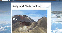 Desktop Screenshot of andyandchrisontour.blogspot.com