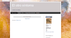 Desktop Screenshot of elotrosintoma.blogspot.com