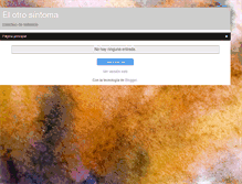 Tablet Screenshot of elotrosintoma.blogspot.com