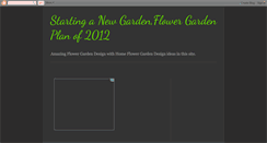 Desktop Screenshot of flowersgardendesign.blogspot.com