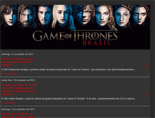 Tablet Screenshot of gameofthrones-brasil.blogspot.com