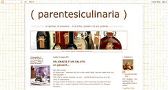 Desktop Screenshot of parentesi-culinaria.blogspot.com