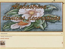 Tablet Screenshot of alabastrinatecnicasdecorativas.blogspot.com