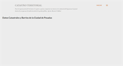 Desktop Screenshot of catastro-territorial.blogspot.com