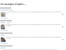 Tablet Screenshot of les-escargots-a-l-opera.blogspot.com