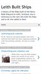 Mobile Screenshot of leithbuiltships.blogspot.com