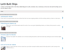 Tablet Screenshot of leithbuiltships.blogspot.com