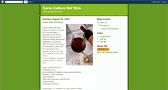 Desktop Screenshot of cursoculturadelvino.blogspot.com