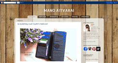 Desktop Screenshot of mano-aitvarai.blogspot.com