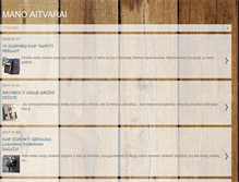 Tablet Screenshot of mano-aitvarai.blogspot.com