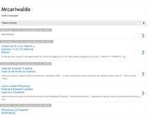 Tablet Screenshot of oficialmrcariwaldo.blogspot.com