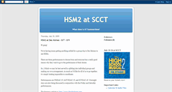 Desktop Screenshot of hsm2-scct.blogspot.com