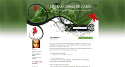 Desktop Screenshot of muitascoisasdecarol.blogspot.com