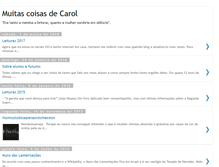 Tablet Screenshot of muitascoisasdecarol.blogspot.com