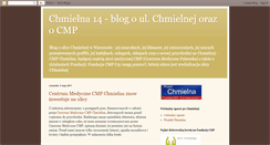 Desktop Screenshot of chmielna14.blogspot.com
