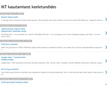 Tablet Screenshot of iktkasutamisestklassiruumis.blogspot.com