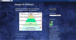 Desktop Screenshot of amigosdodiabetes.blogspot.com