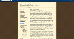 Desktop Screenshot of budgetingsoftware2010.blogspot.com