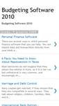 Mobile Screenshot of budgetingsoftware2010.blogspot.com