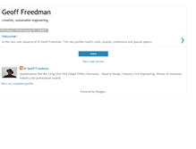 Tablet Screenshot of geoff-freedman.blogspot.com