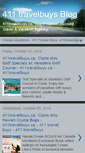 Mobile Screenshot of 411travelbuys.blogspot.com