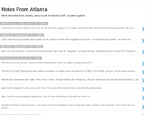 Tablet Screenshot of notesfromatlanta.blogspot.com