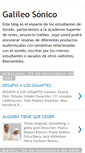 Mobile Screenshot of galileosonico.blogspot.com