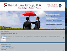 Tablet Screenshot of litlawgroup.blogspot.com