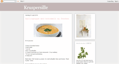 Desktop Screenshot of kruspersillene.blogspot.com