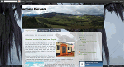 Desktop Screenshot of antonioexplorer.blogspot.com