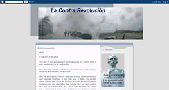 Desktop Screenshot of lacontrarevolucion.blogspot.com